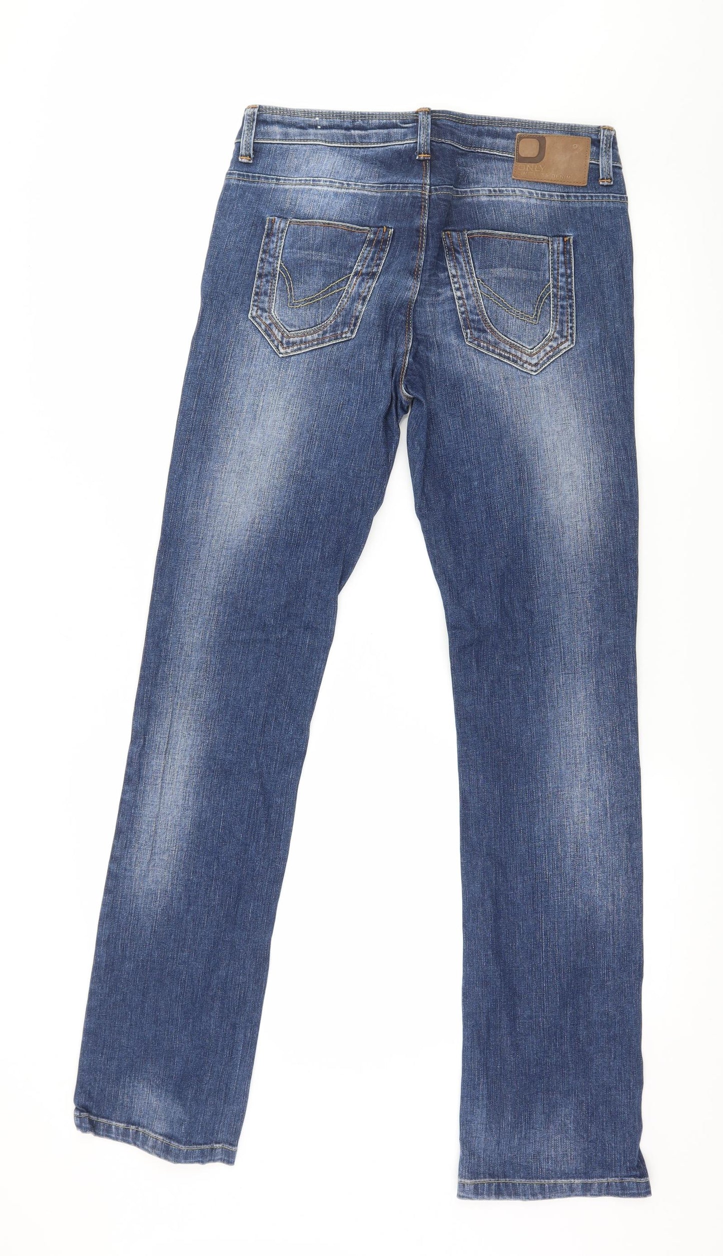 Only Mens Blue  Denim Straight Jeans Size 29 in L34 in