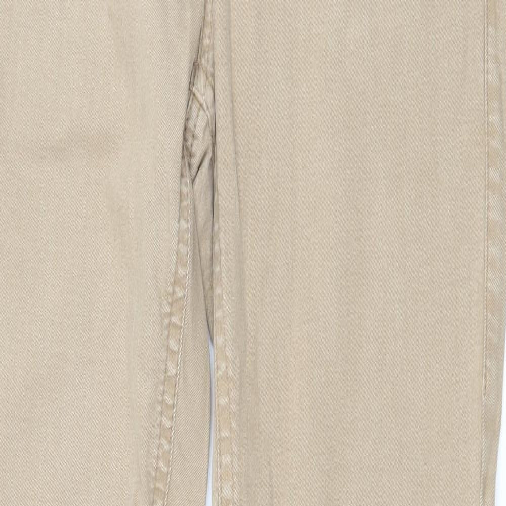 Marc Cain Mens Brown  Denim Straight Jeans Size 34 in L29 in