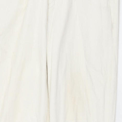 Rut & Circle Womens White  Denim Skinny Jeans Size 16 L29 in