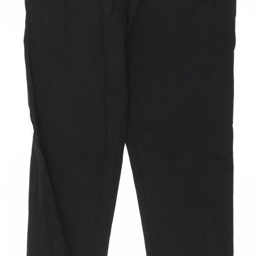 Preworn Womens Black   Trousers  Size 36 in L25 in