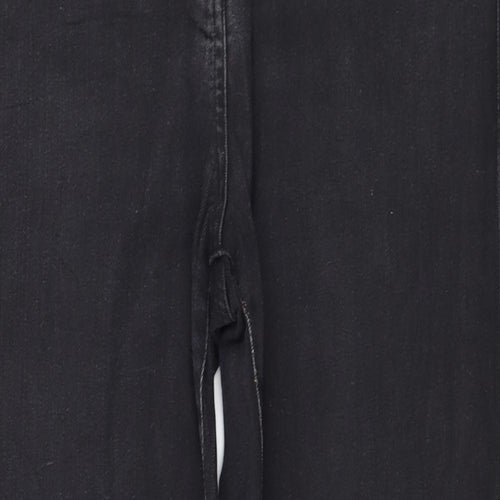 Blue Motion Mens Black  Denim Straight Jeans Size 36 in L31 in