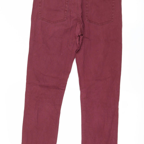 ESMARA Womens Purple  Denim Skinny Jeans Size 12 L28 in