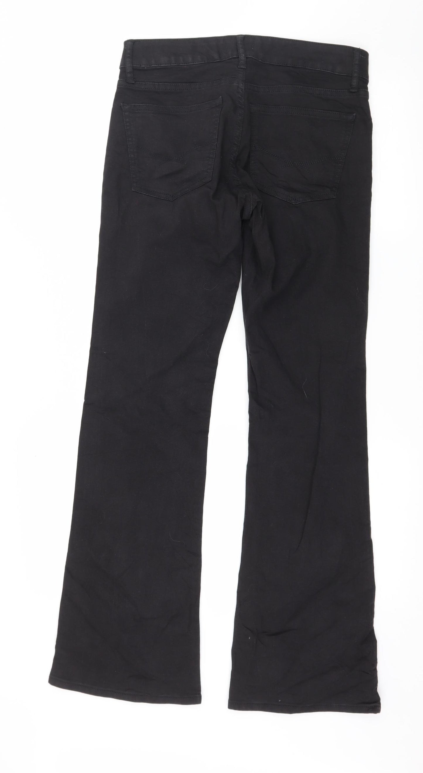 Gap Womens Black  Denim Bootcut Jeans Size 28 in L30 in