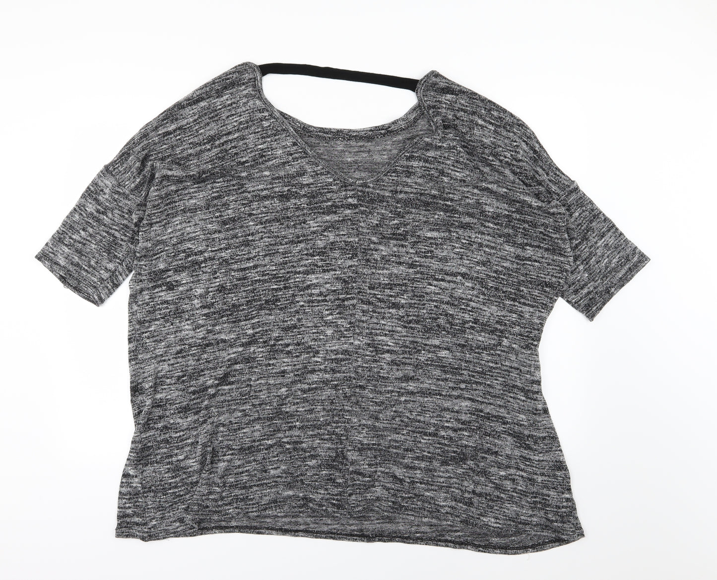 Preworn Womens Grey  Knit Pullover Jumper Size M  - oversized