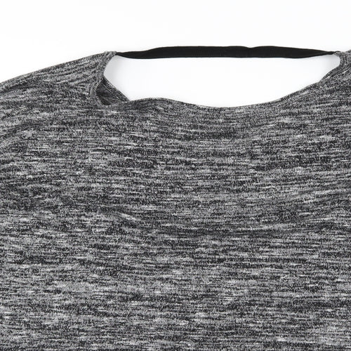 Preworn Womens Grey  Knit Pullover Jumper Size M  - oversized