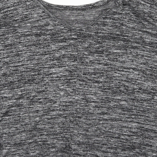 Preworn Womens Grey  Knit Pullover Jumper Size M  - oversized