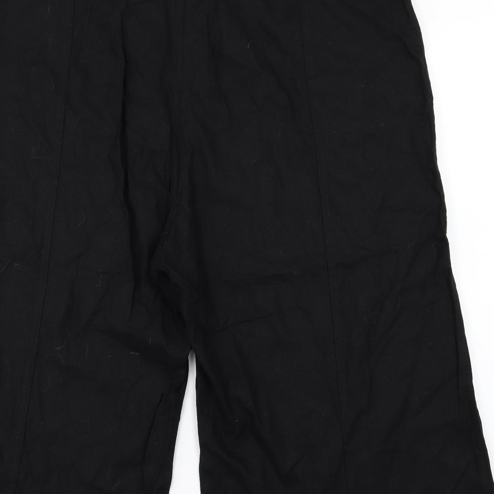 F&F Womens Black   Culotte Shorts Size 22