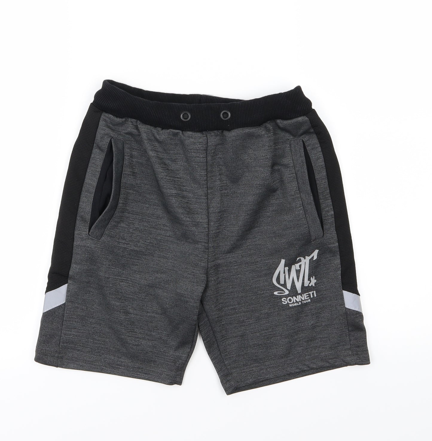 Sonneti Boys Grey  Jersey Sweat Shorts Size 12-13 Years
