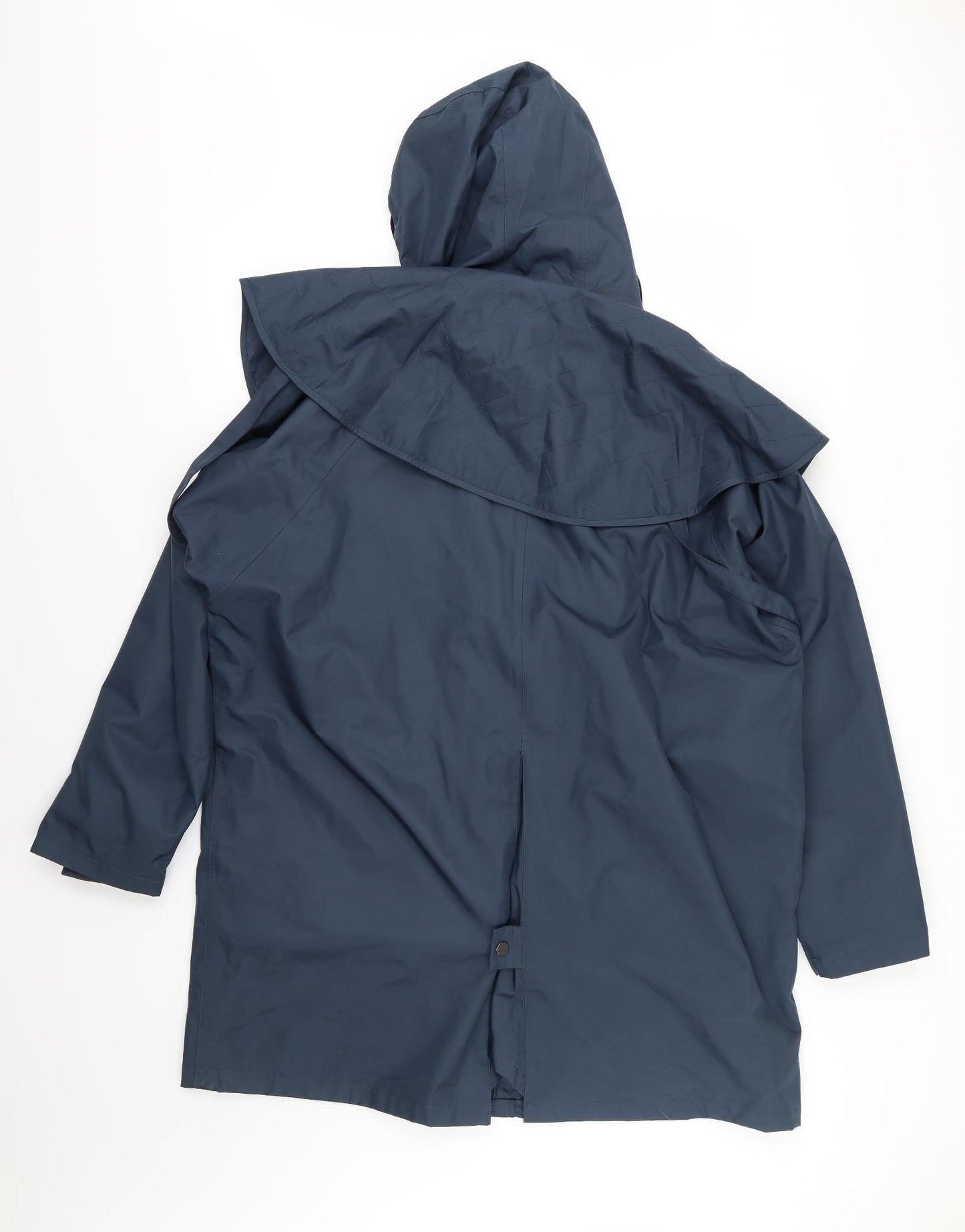 David Barry Womens Blue   Overcoat Coat Size 16