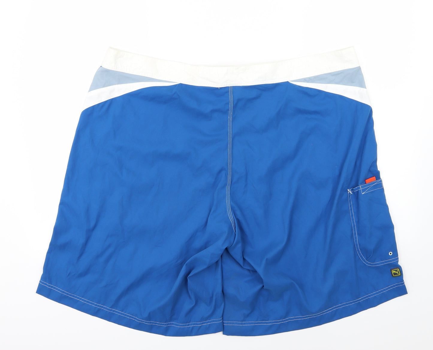PUMA Mens Blue   Sweat Shorts Size 2XL