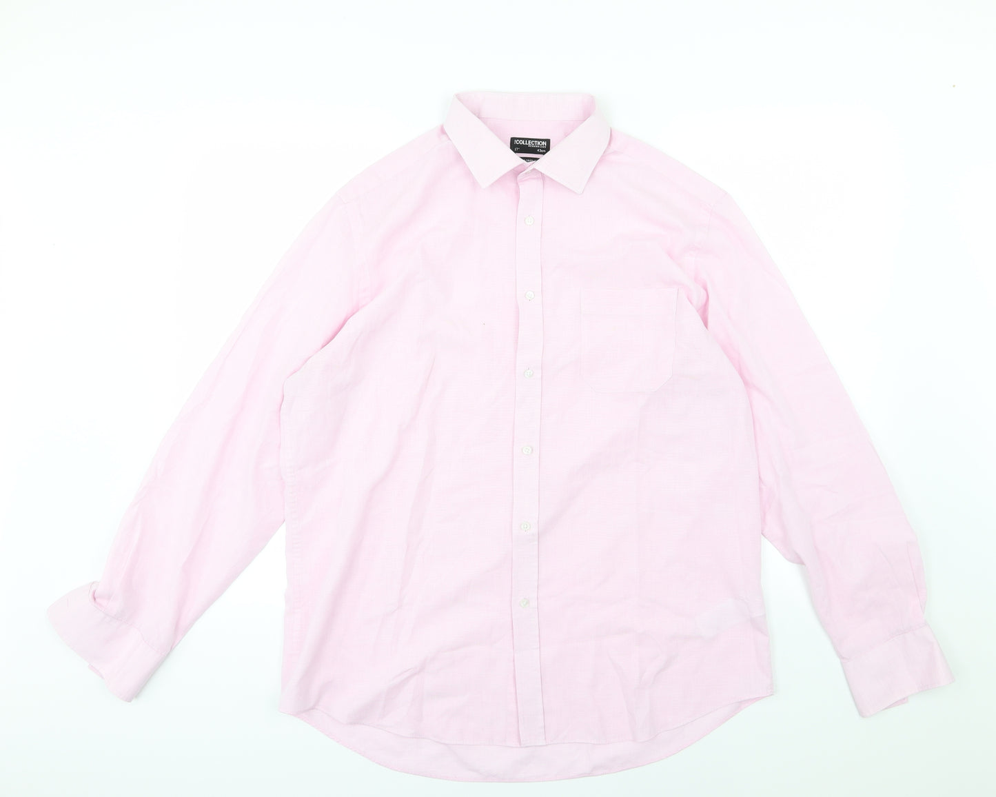 Debenhams Mens Pink    Dress Shirt Size 17