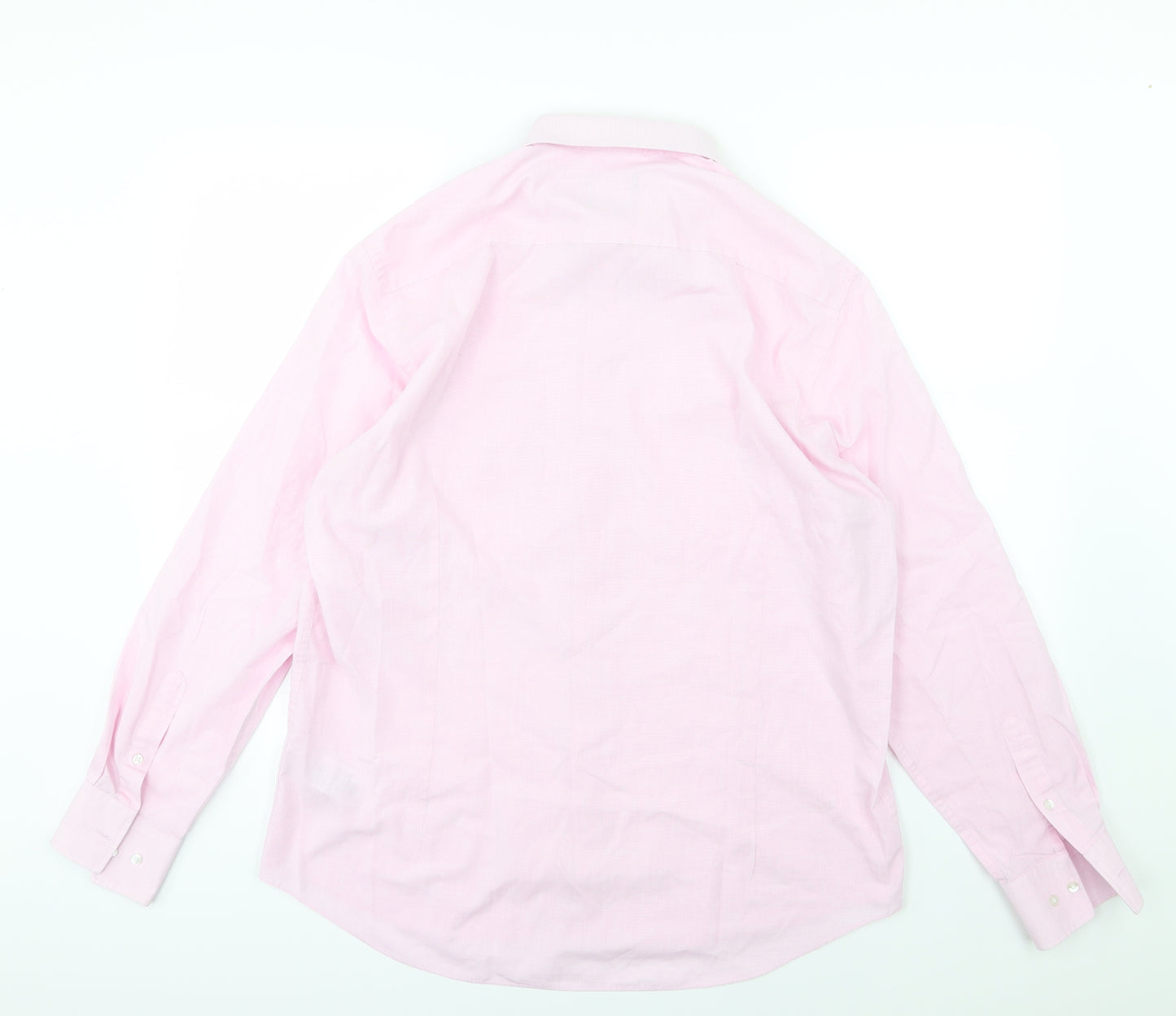 Debenhams Mens Pink    Dress Shirt Size 17
