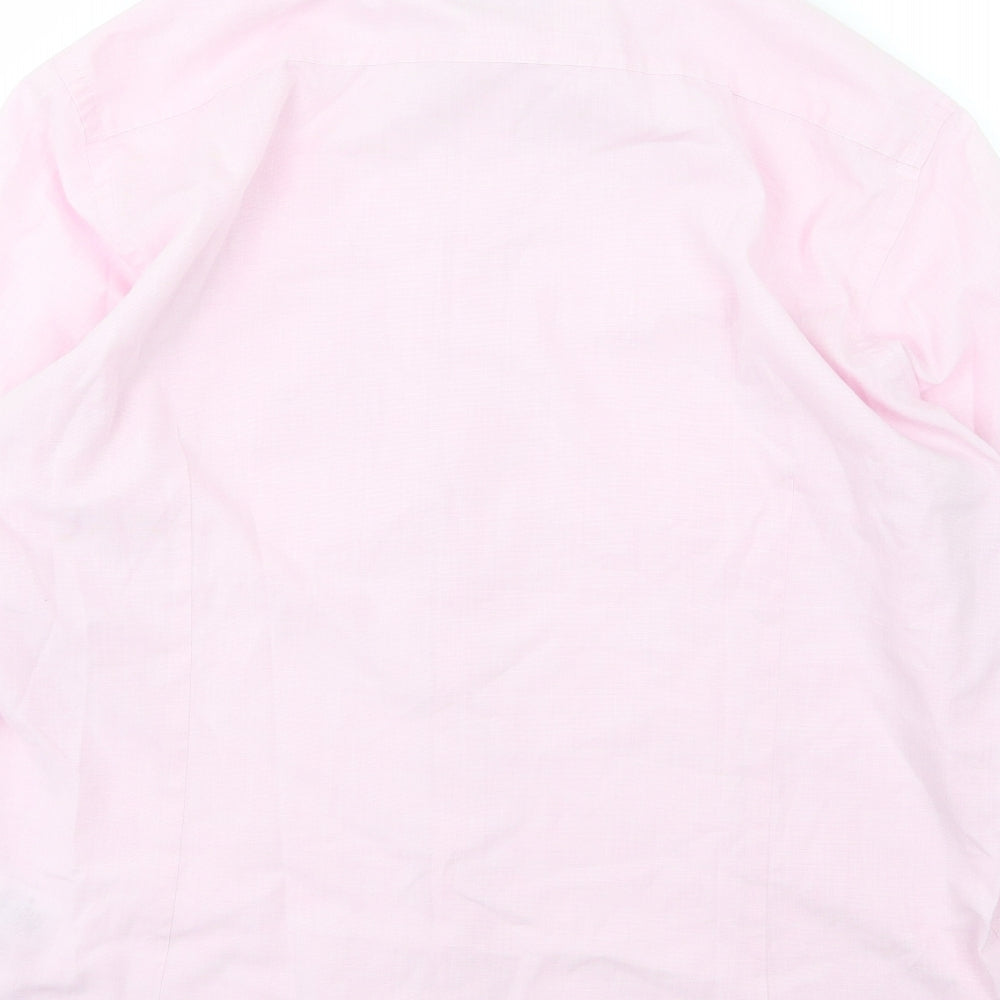 Debenhams Mens Pink    Dress Shirt Size 17