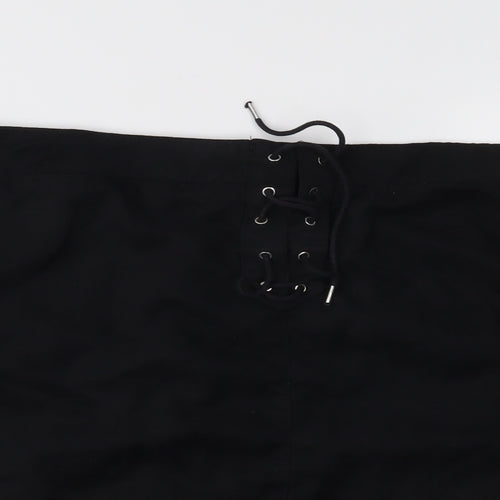 So Fabulous Womens Black   A-Line Skirt Size 40 in