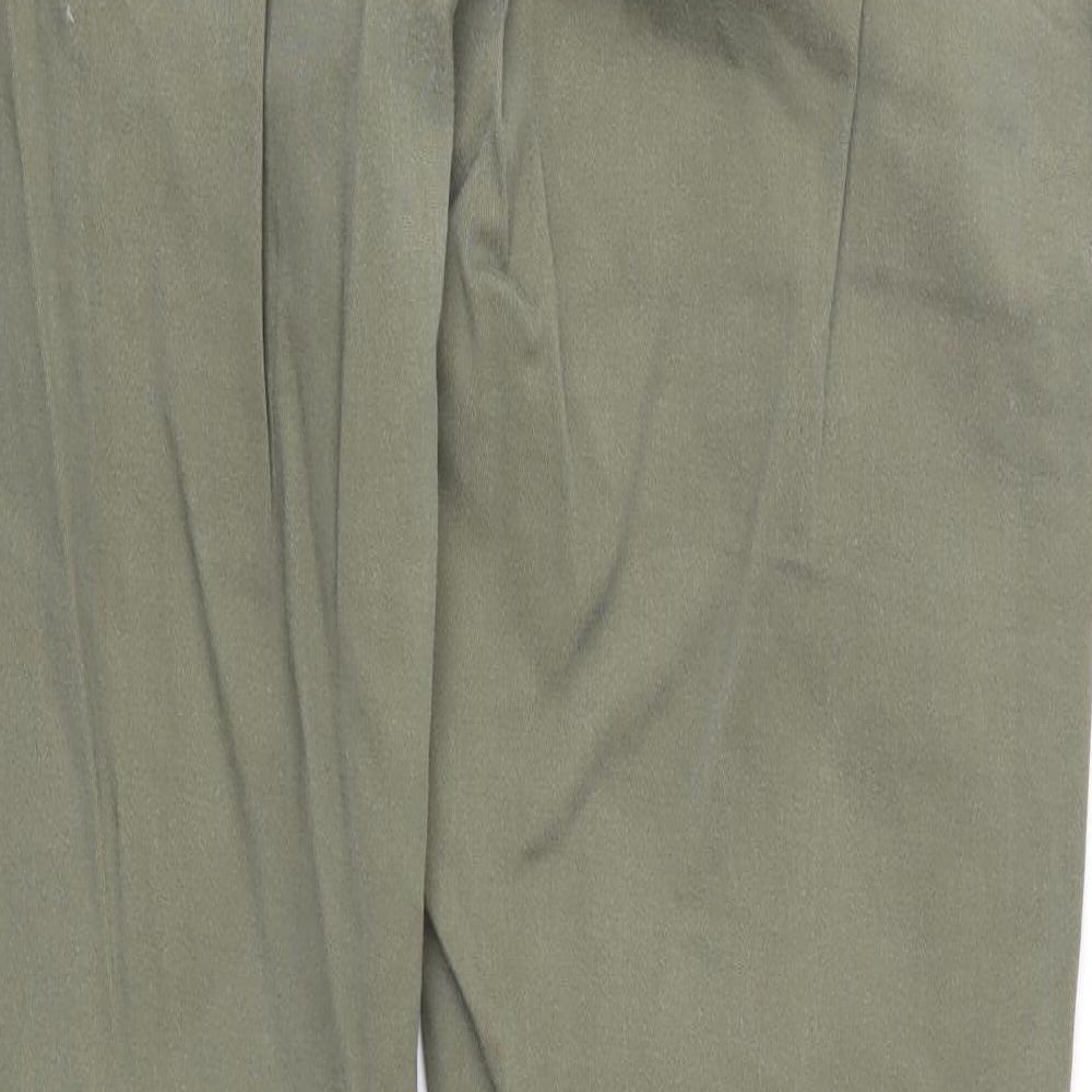 Peacocks Womens Green  Denim Straight Jeans Size 12 L28 in