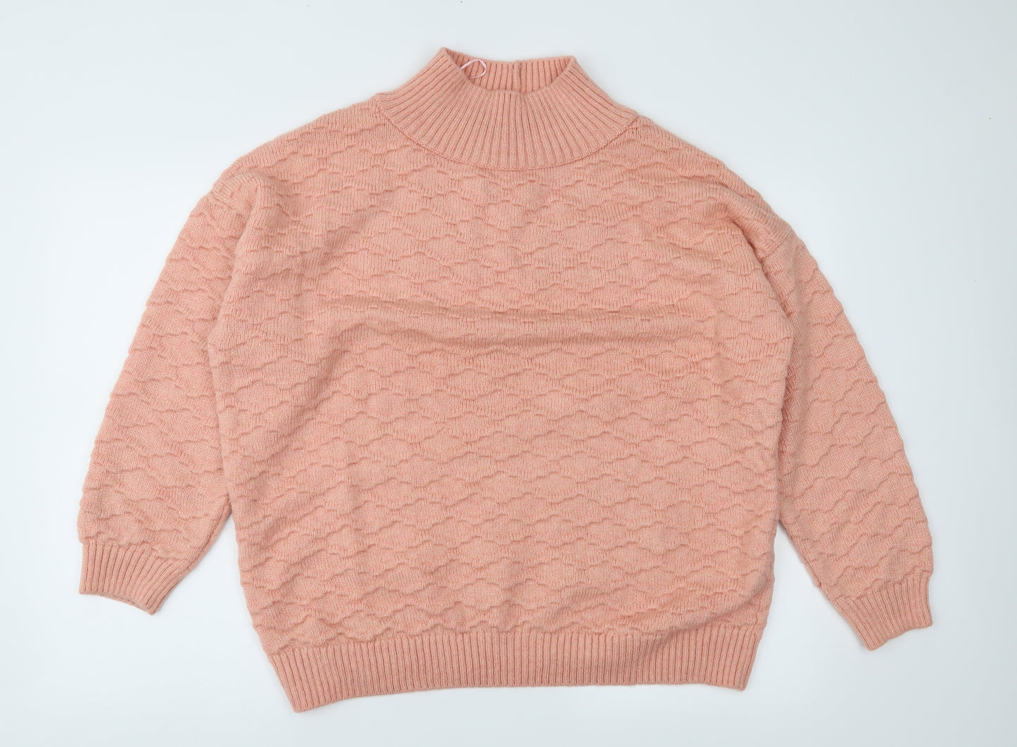 NEXT Womens Pink  Knit Pullover Jumper Size M