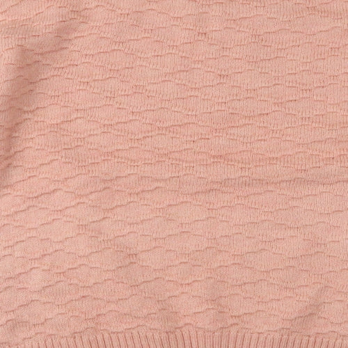 NEXT Womens Pink  Knit Pullover Jumper Size M