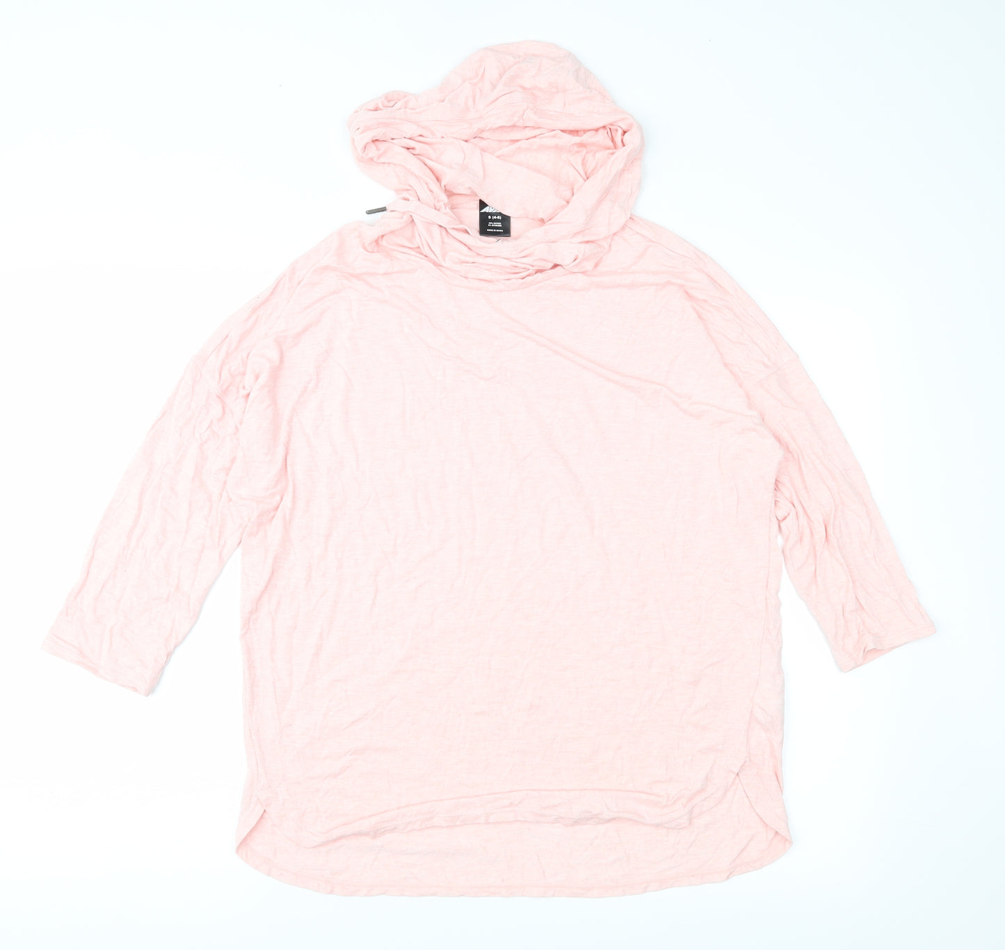 Aviva Womens Pink   Pullover Hoodie Size S