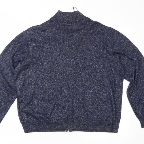 Atmosphere Womens Blue  Knit Cardigan Jumper Size 20