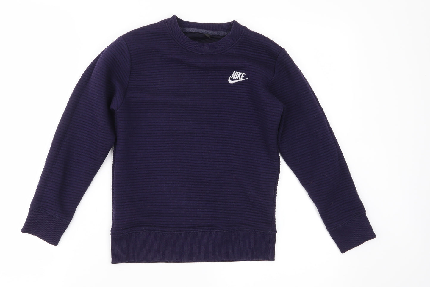 Nike Girls Blue   Pullover Sweatshirt Size 11-12 Years