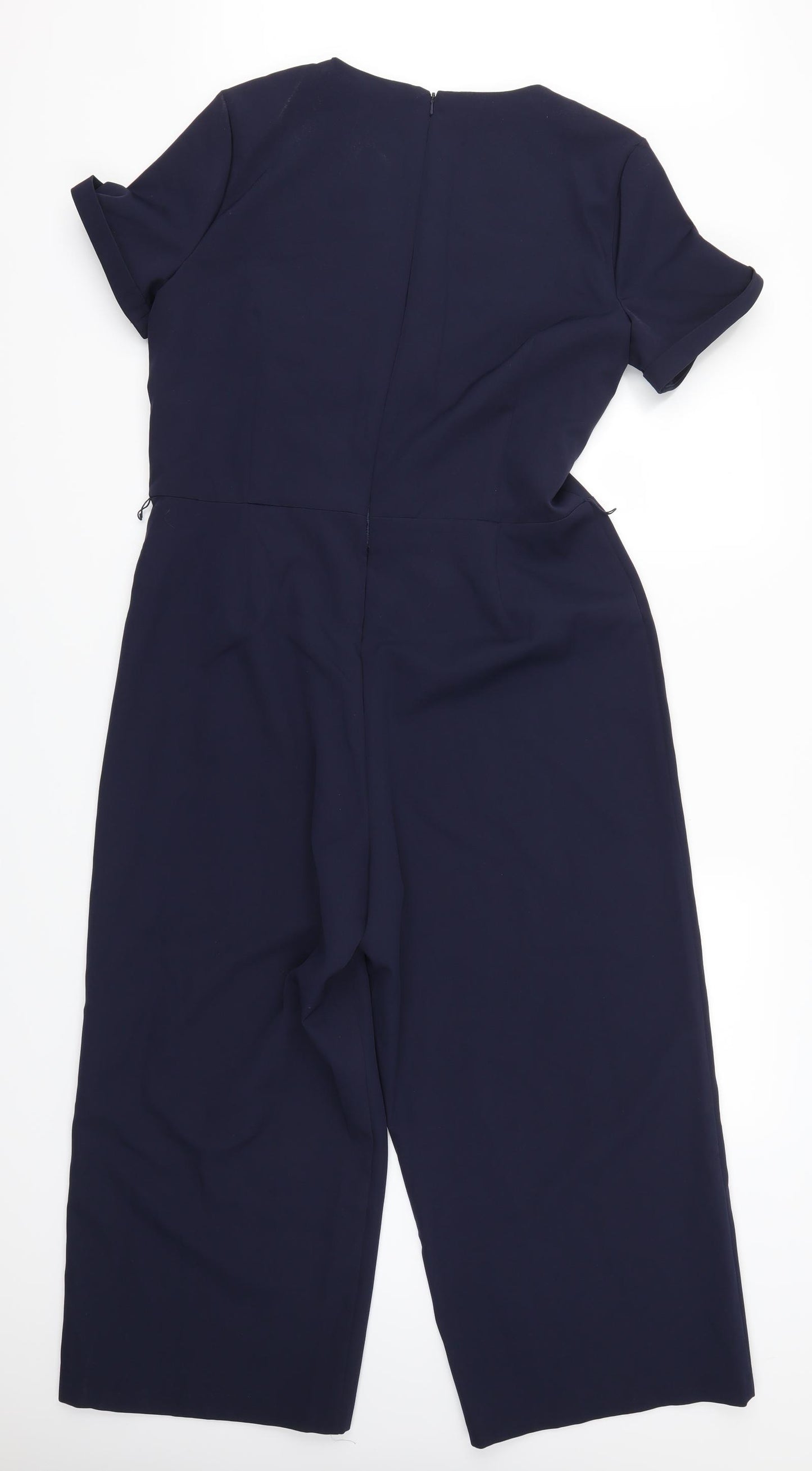 Oasis Womens Blue   Jumpsuit One-Piece Size 16 L22 in