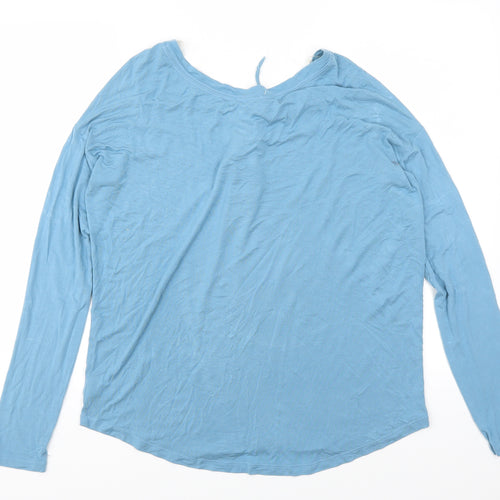 PINK Womens Blue   Basic T-Shirt Size S