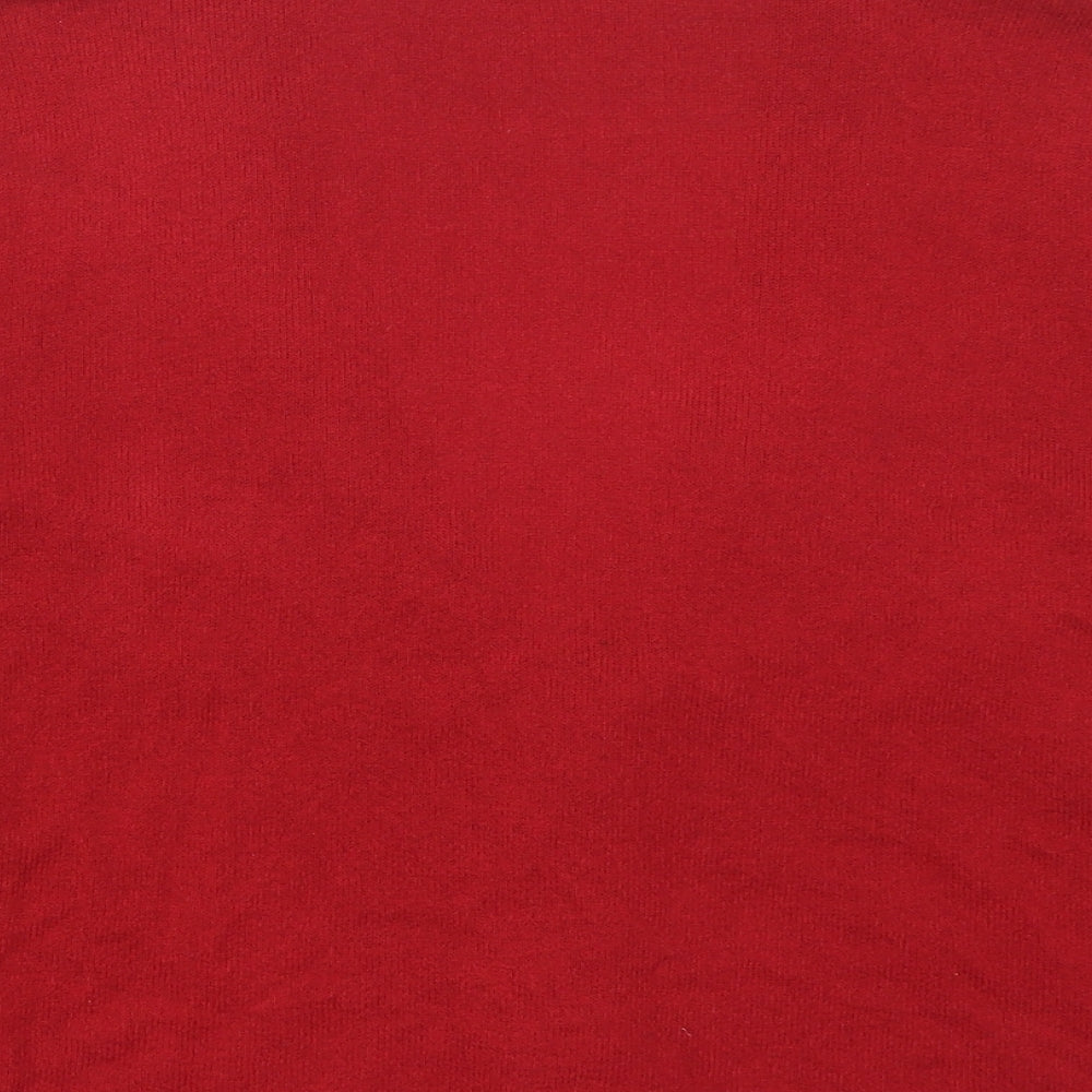 Minuet Womens Red   Cardigan Jumper Size 18