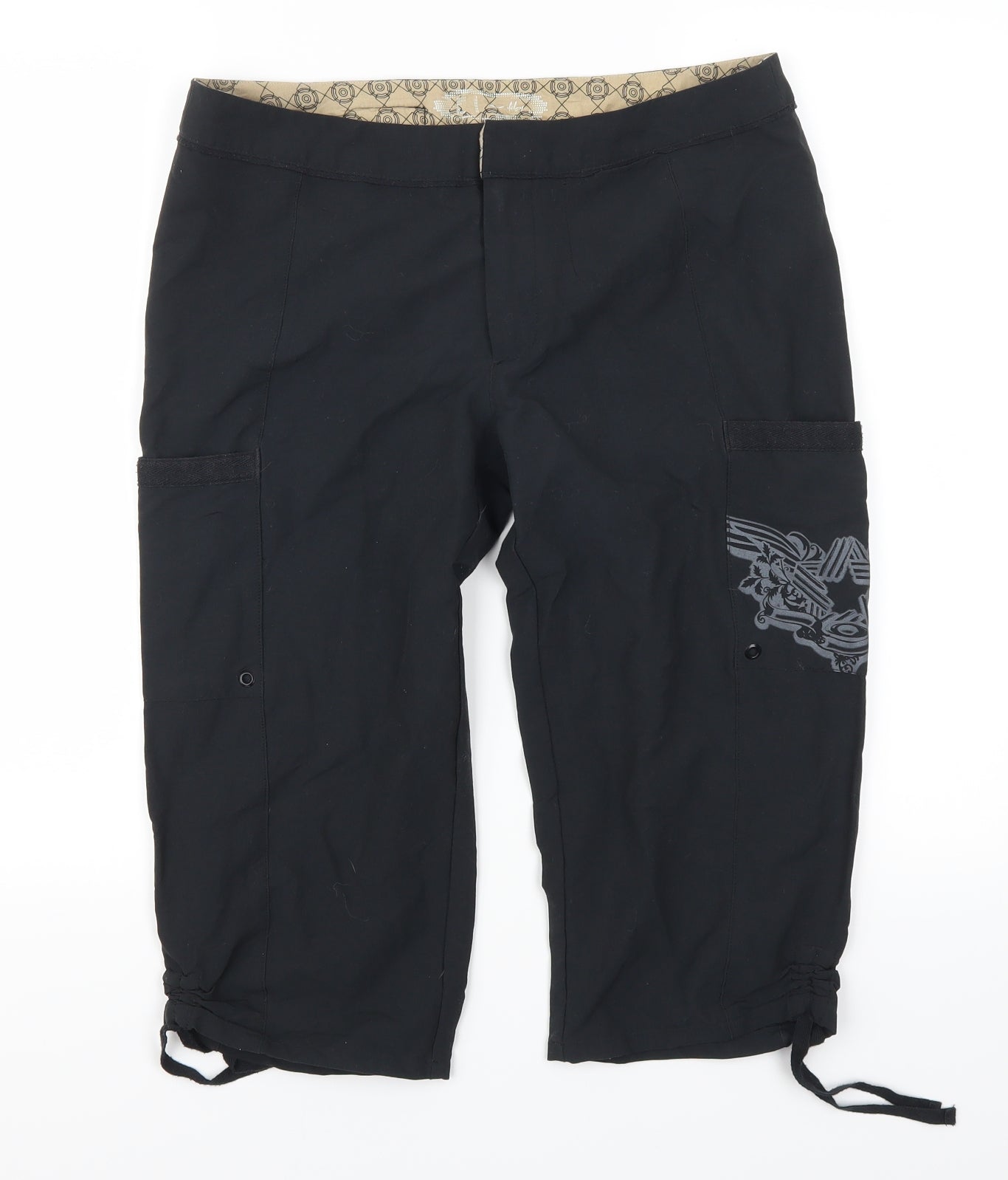 Oakley Womens Gold   Cargo Shorts Size 30 in
