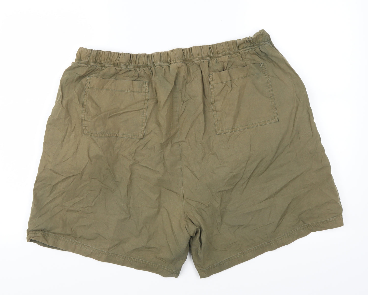 Classics Womens Green   Bermuda Shorts Size 22