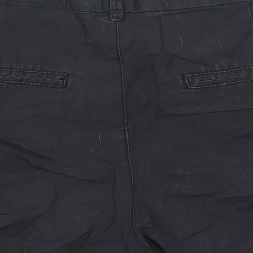 H&M Womens Grey   Hot Pants Shorts Size 6