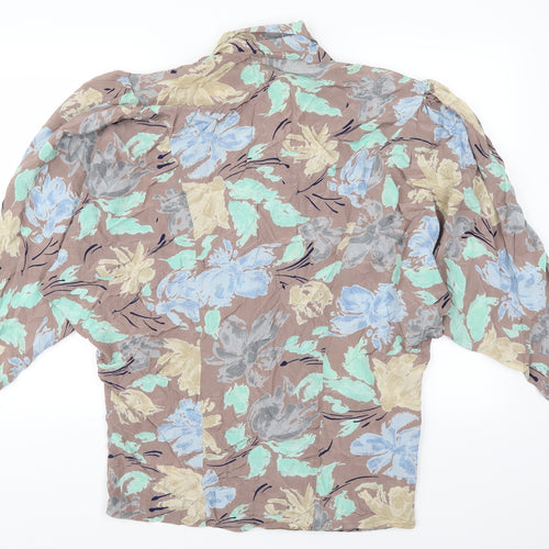 Expressions Womens Multicoloured Floral  Jacket  Size 10