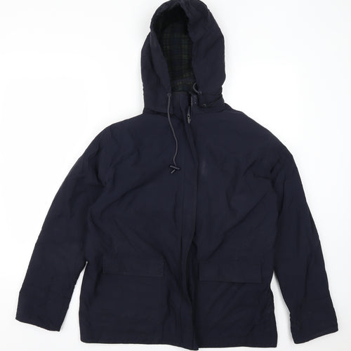 Marks and Spencer Womens Blue   Jacket Coat Size 10