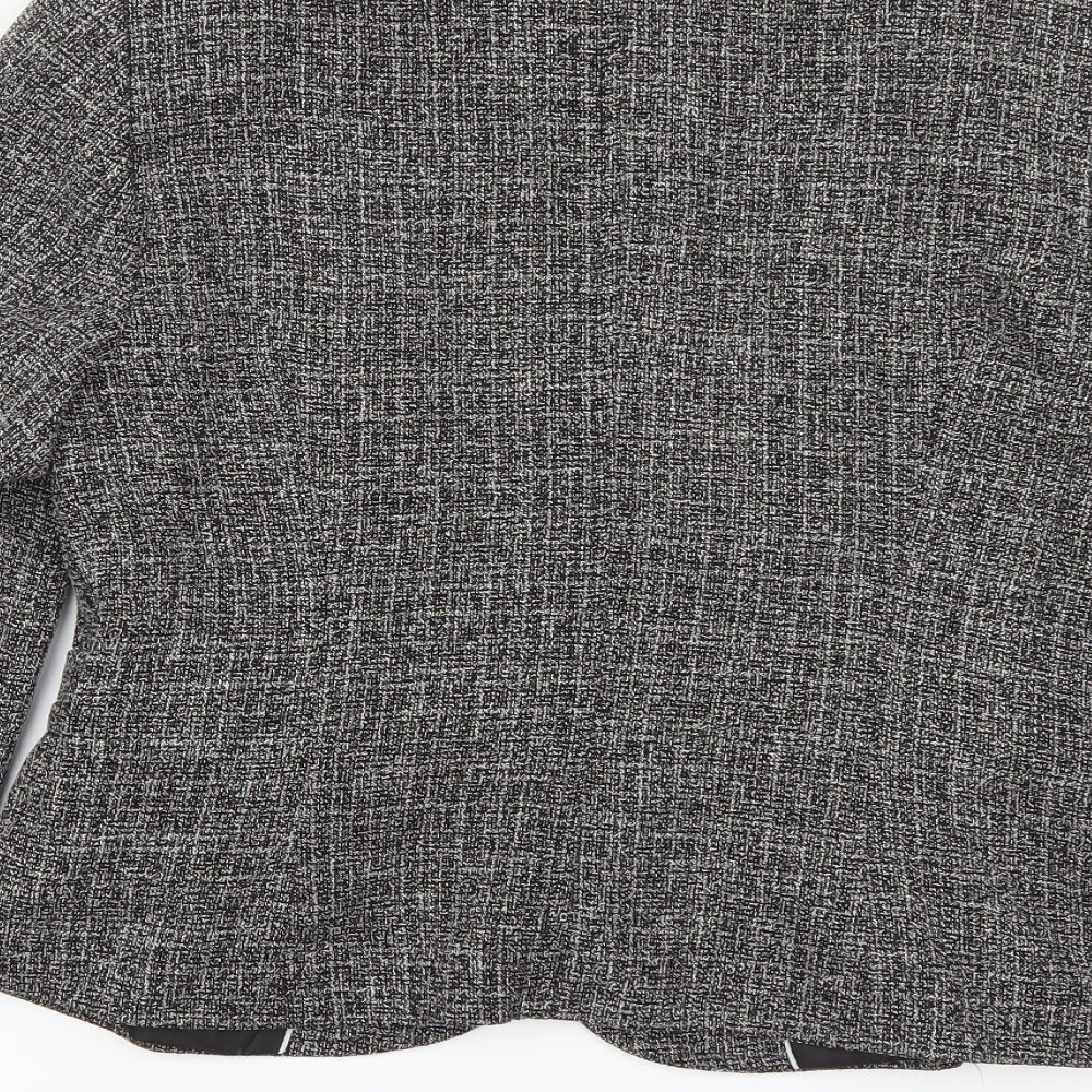 Marks and Spencer Womens Grey   Jacket Suit Jacket Size 12