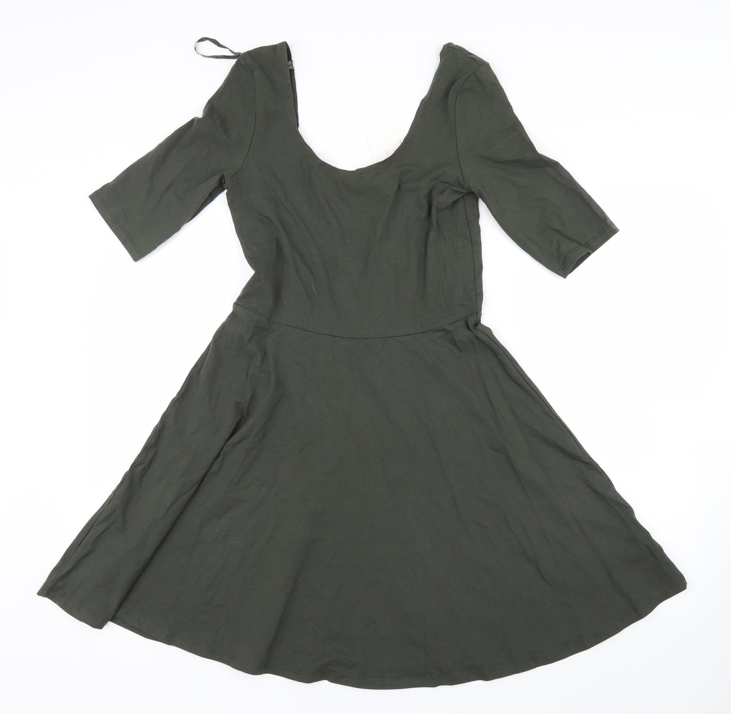New Look Womens Green   Shirt Dress  Size 12