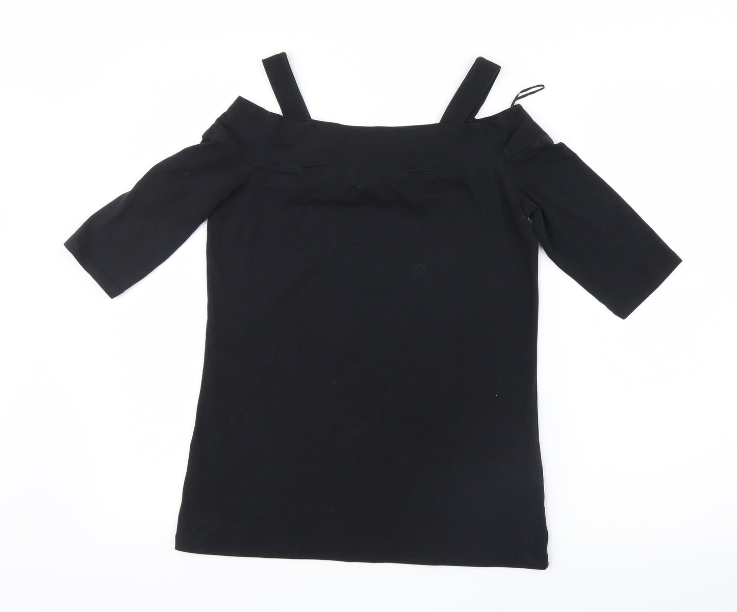 F&F Womens Black   Basic T-Shirt Size 10