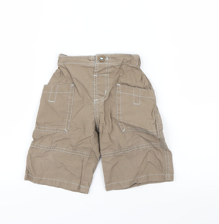 Earlydays Boys Brown   Cargo Trousers Size 12-18 Months