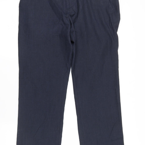 George Mens Blue   Trousers  Size 35 in L28 in