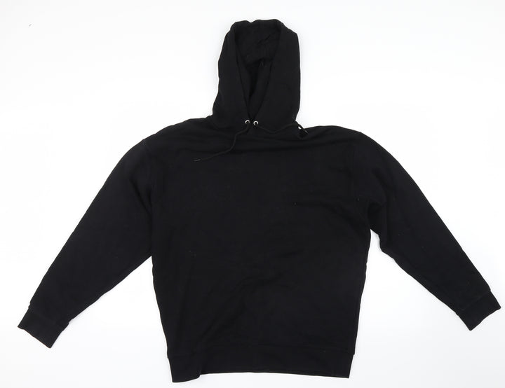 ASOS Mens Black   Pullover Hoodie Size S
