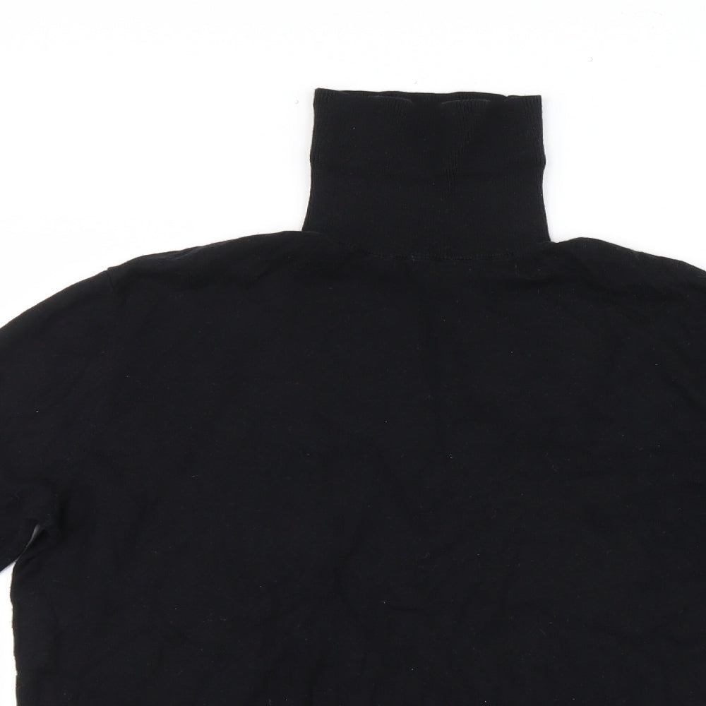 ASOS Mens Black  Knit Pullover Jumper Size M