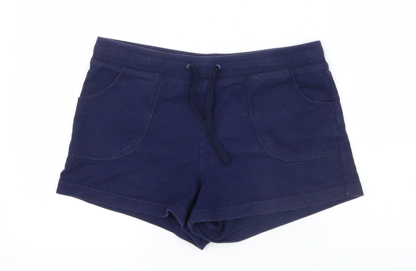 Papaya Womens Blue   Hot Pants Shorts Size 12 - Holiday