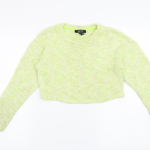 New Look Girls Yellow   Pullover Jumper Size 12-13 Years