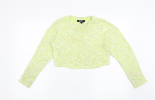 New Look Girls Yellow   Pullover Jumper Size 12-13 Years