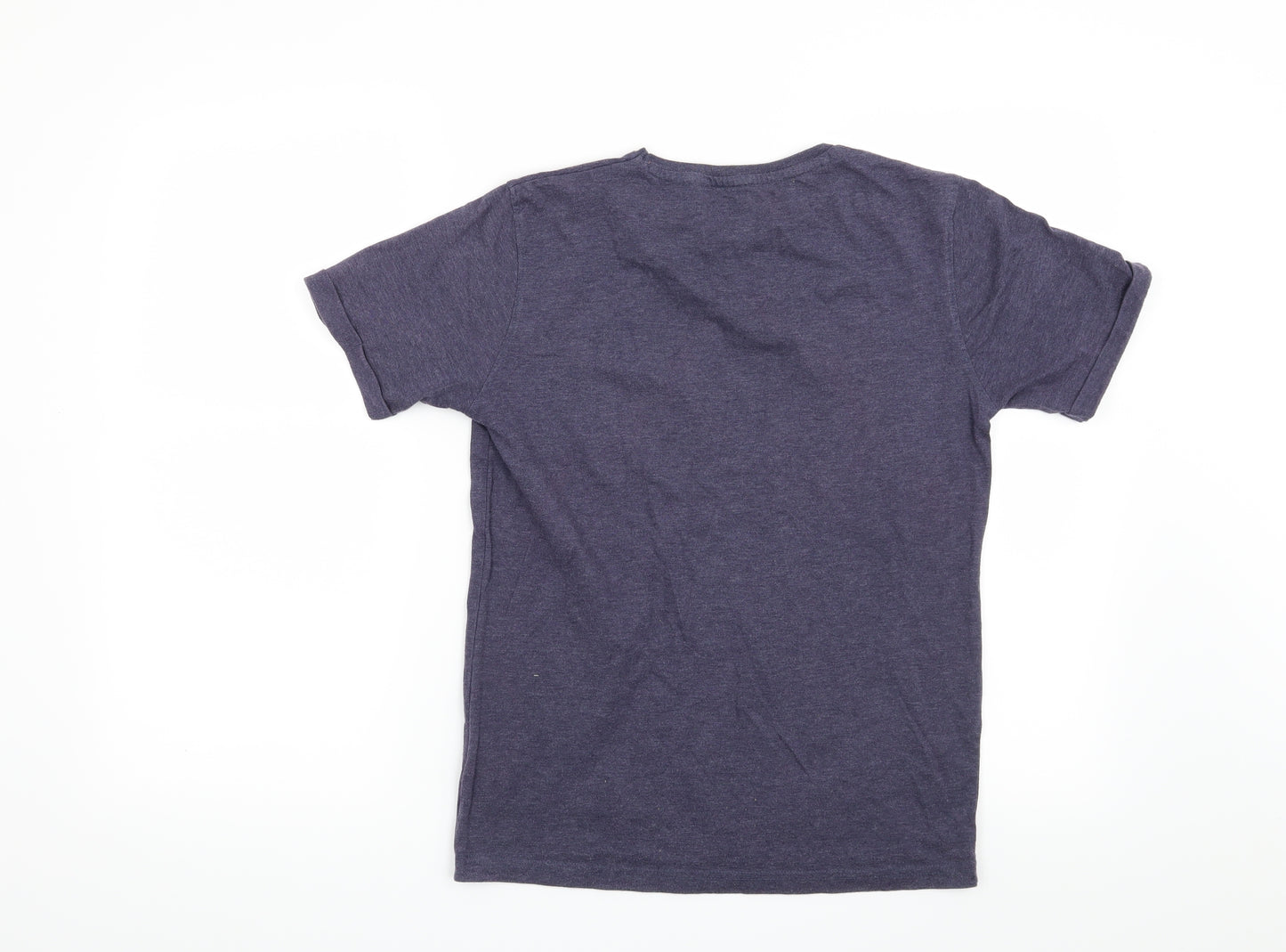 Rebel Boys Blue   Basic T-Shirt Size 11-12 Years  - Voyage