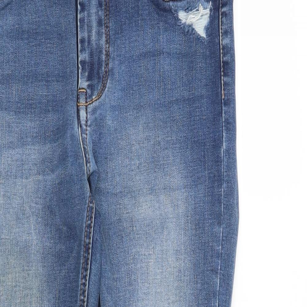 Preworn Womens Blue   Skinny Jeans Size M L26 in