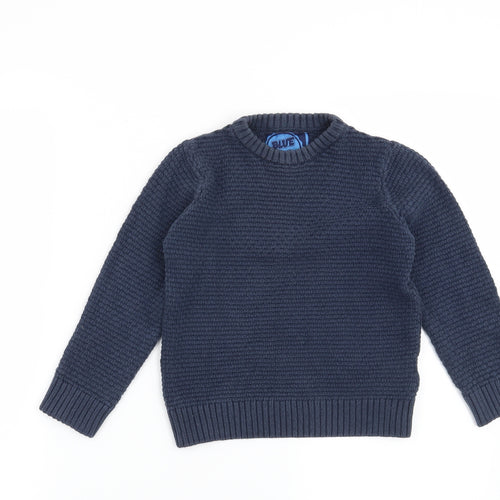 Blue Zoo Boys Blue   Pullover Jumper Size 5-6 Years