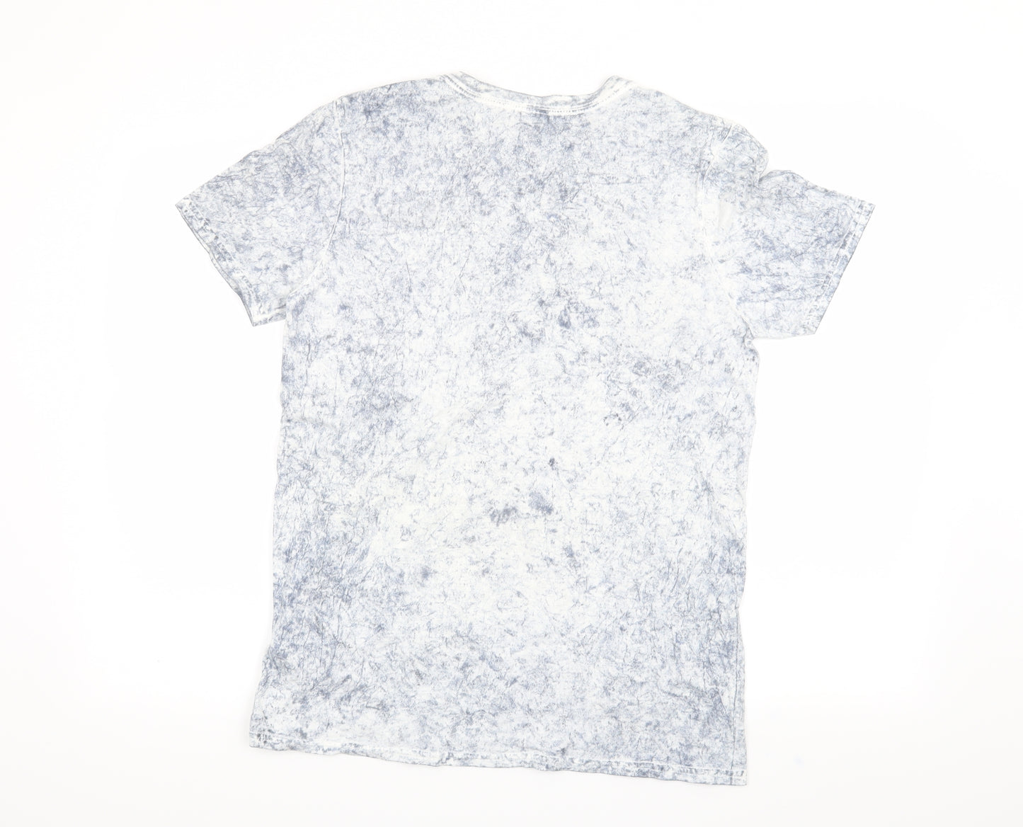 Boohoo Mens Blue    T-Shirt Size S