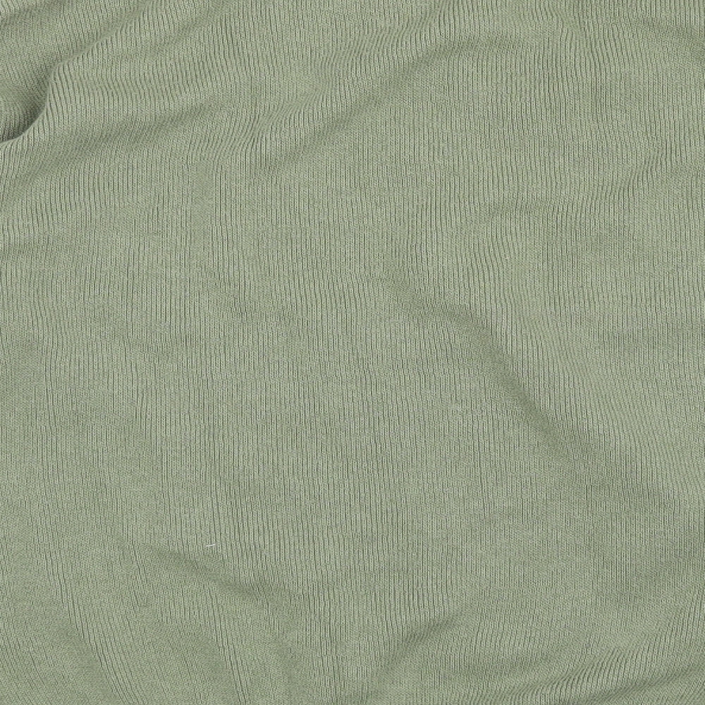Preworn Mens Green Striped  Pullover Jumper Size XL