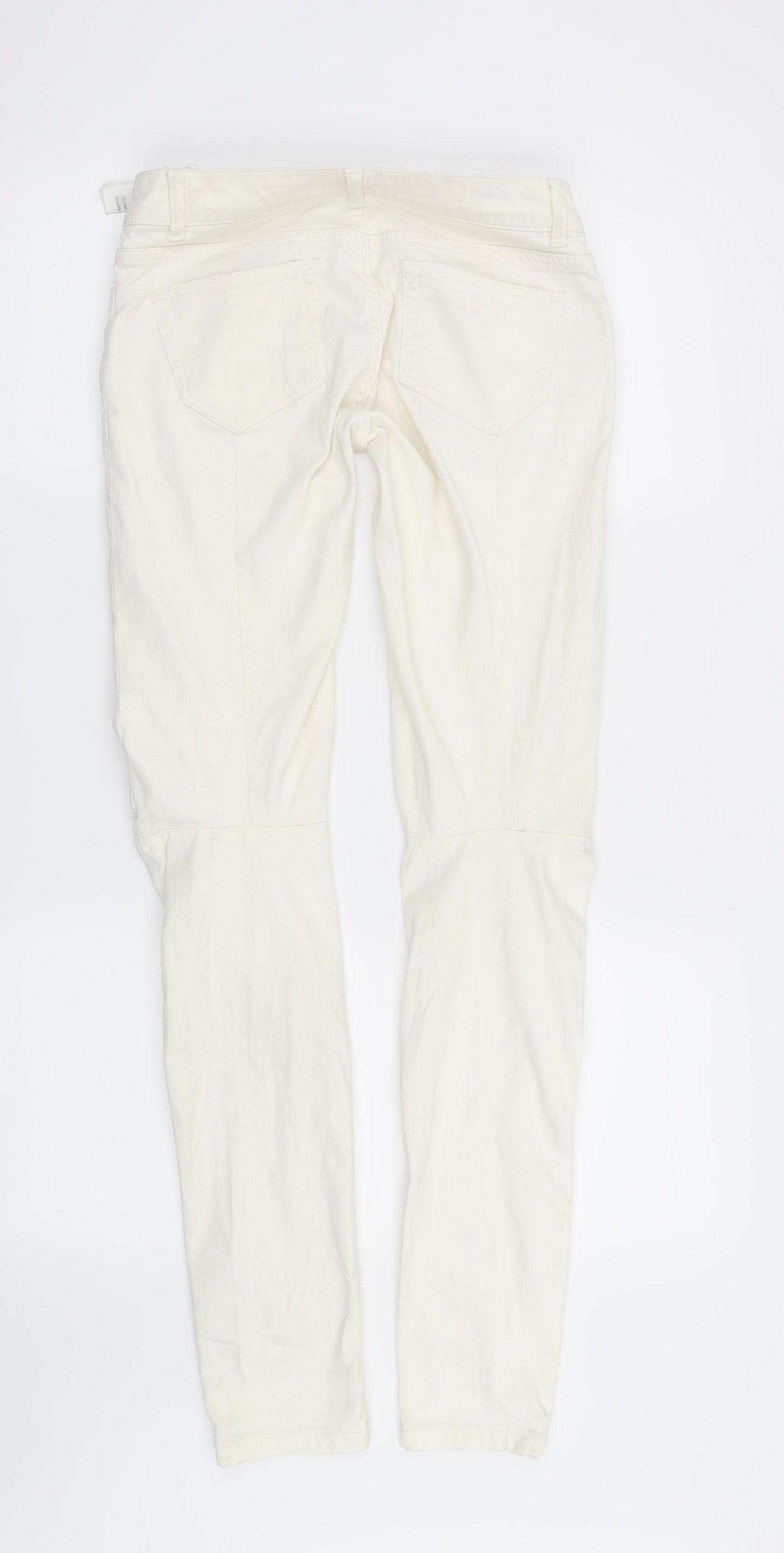 Preworn Womens Beige   Straight Jeans Size 30 in L31 in