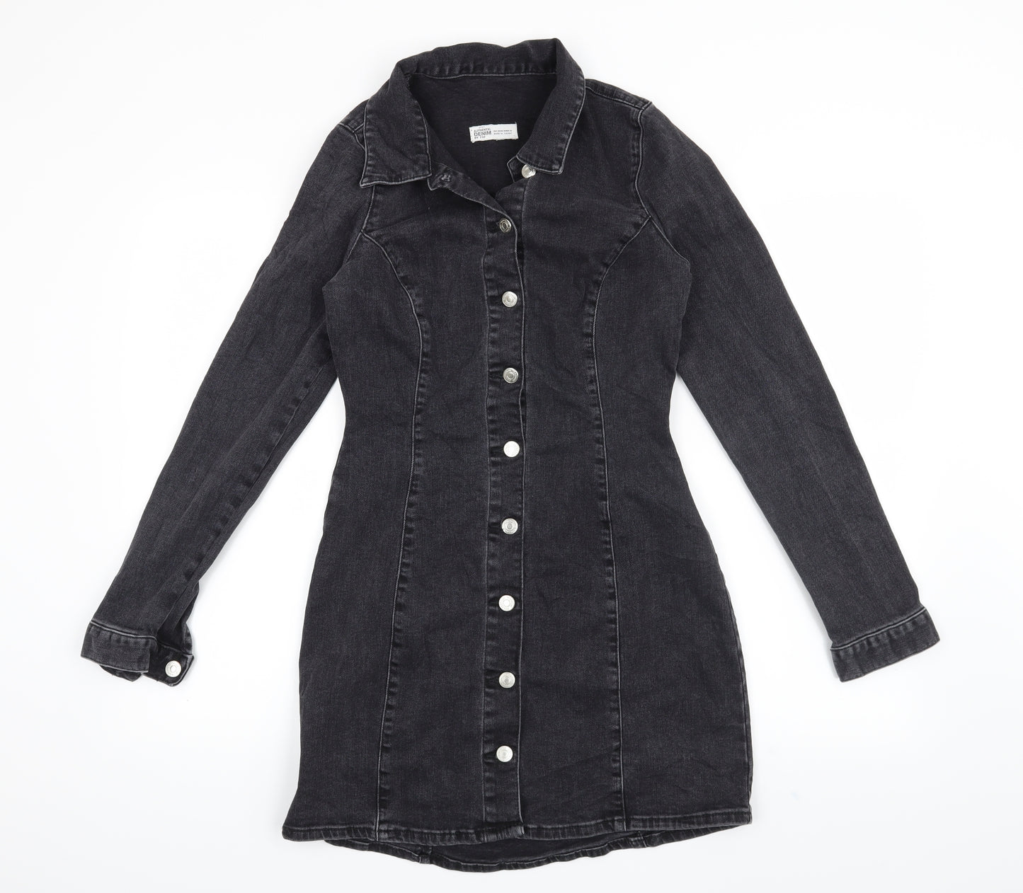 TRF  Womens Black   Shirt Dress  Size M
