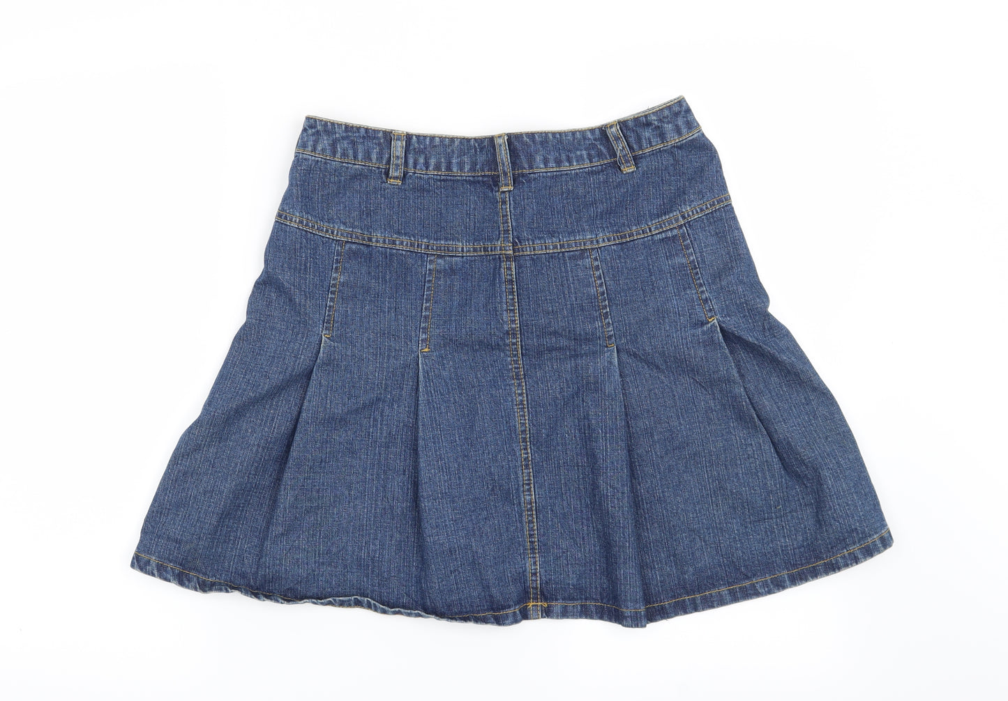 Preworn Girls Blue   Mini Skirt Size 14 Years